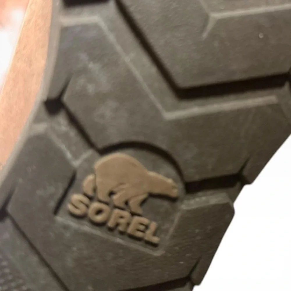 SOREL Slimpack‎ Riding Boots Tan Leather Suede Tall Waterproof Cap Toe Brown